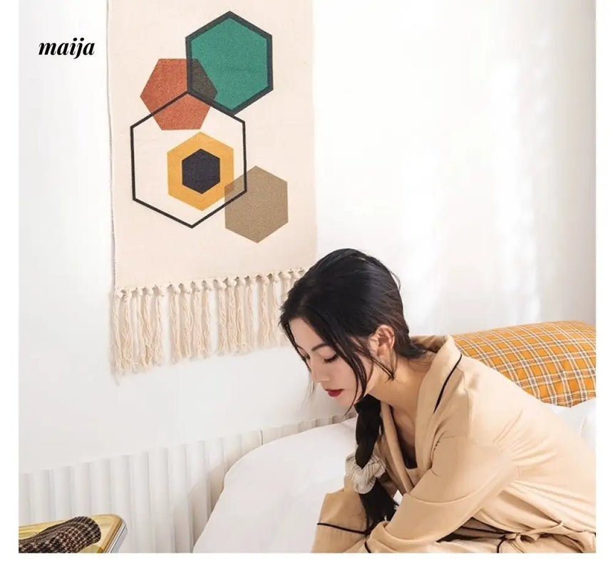 MAN YUE HOME Hanging Nordic INS Tapestry for Dormitory Bedroom from MAN YUE HOME