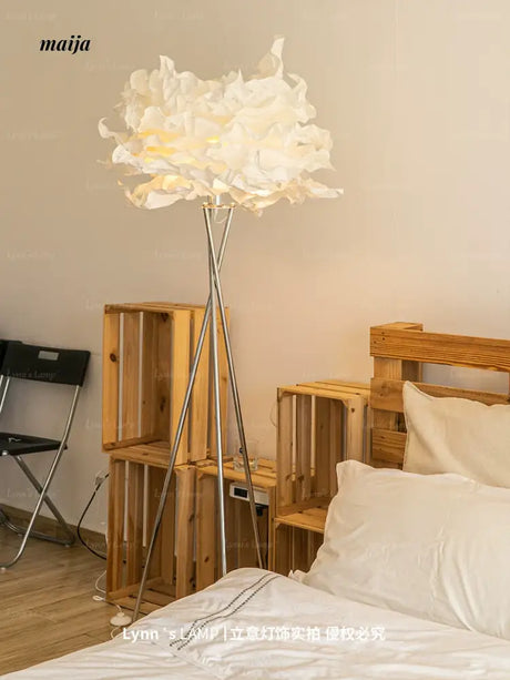 LYNN Japanese Origami Floor Lamp from Lynn's Lamp