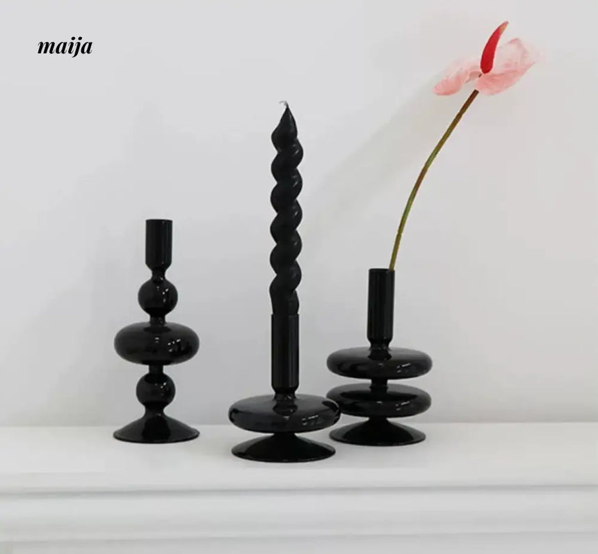 COLOURHUNTER Retro Pilsan Spiral Candle from maija
