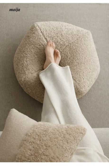 Origami Fleece Ottoman from maija