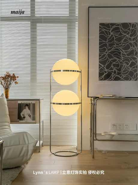 LYNN Nordic Ball Floor Lantern from Lynn's Lamp