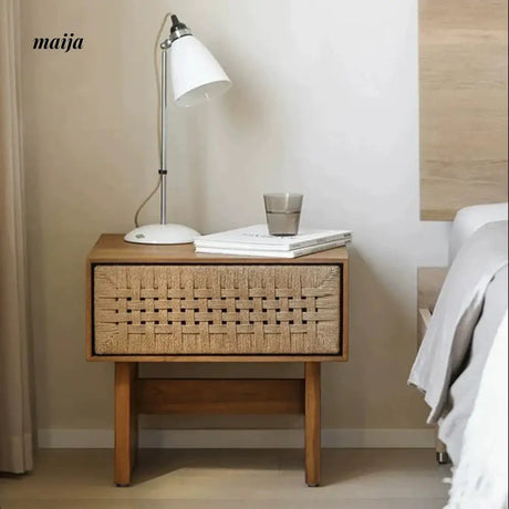 SLIGHTLYCOOL Lance Woven Bedside Table from SLIGHTLYCOOL