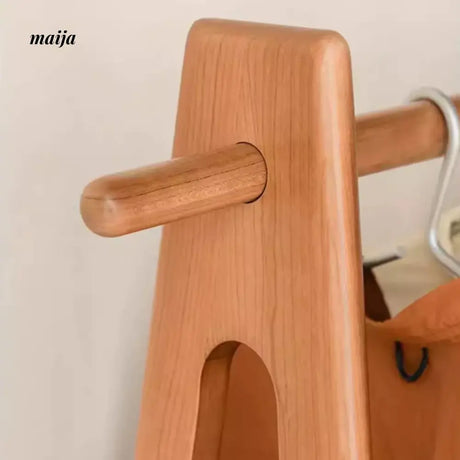 Anderson Cherry Wood Clothing Rack from maija