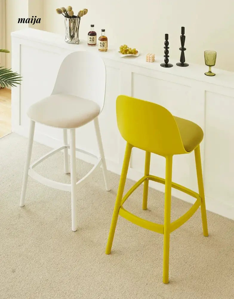 Colourful Plastic Bar Stool from BENCHAO