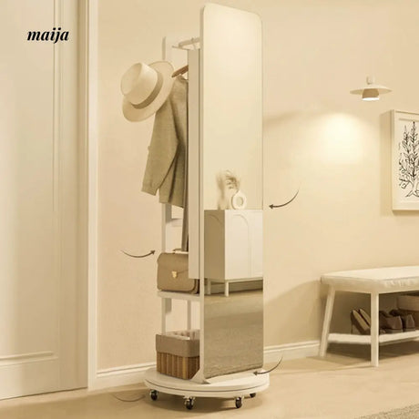 Danke Rotating Mirror Coat Rack from Oudianfan