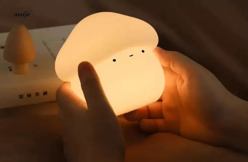 MUID Squeezy Mushroom Head Night Lamp