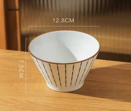 Riko Retro Ceramic Rice Bowls from maija