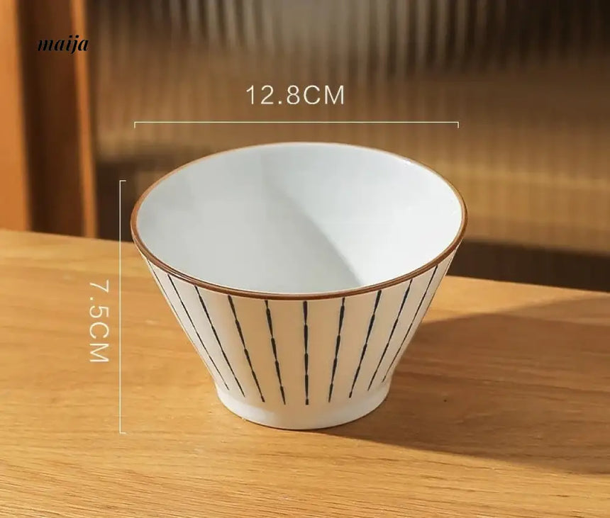 Riko Retro Ceramic Rice Bowls from maija