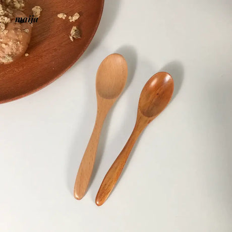 BANKE Japanese Style Wooden Milk Coffee Spoon from BANKE