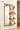 ALING Slideable Solid Wood Rack Plus Full Length Mirror from maija