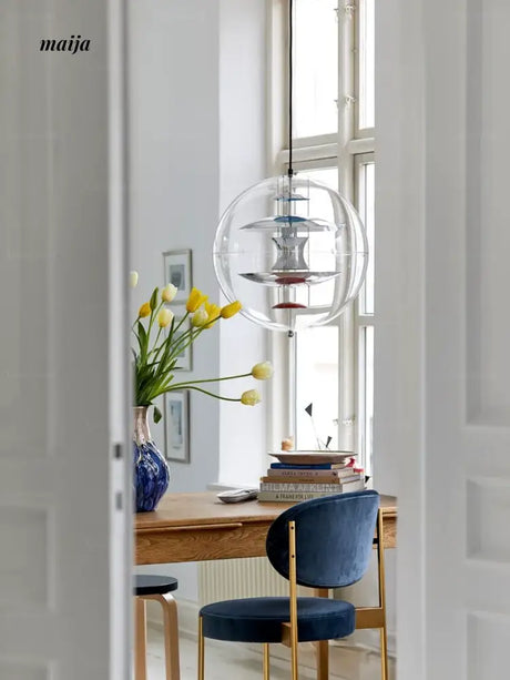 LYNN Danish Globe Chandelier from Lynn's Lamp