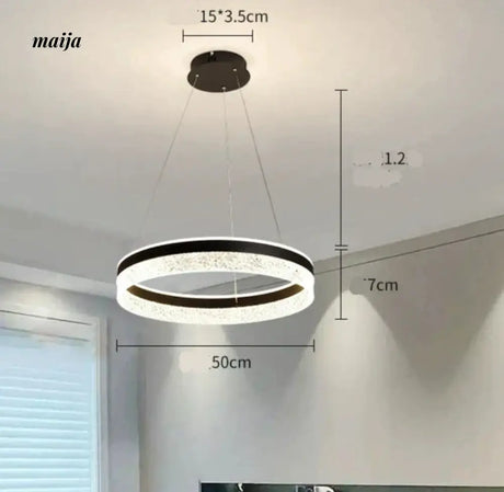 GVG Round Crystal Ceiling Chandelier from GVG