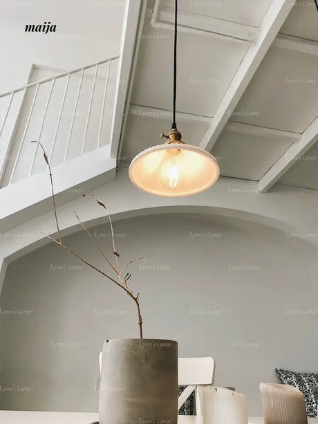 LYNN Scandinavian Fresh Ceramic Chandelier from Lynn's Lamp