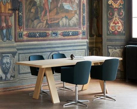 Asiya Solid Wood Dining Table from maija