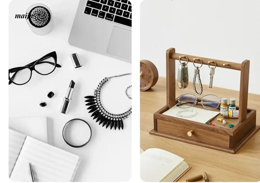 KIMACHI Wooden Jewelry Storage Box from KIMACHI