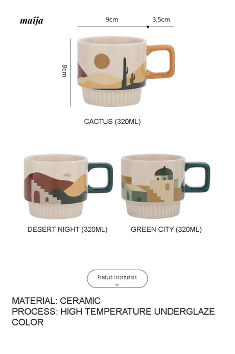 Desert Calming Color Mug from Bear Valley