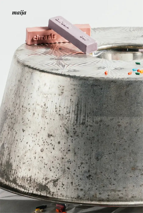 CIIREALS Sprinkle Cake Ceramic Planter from maija