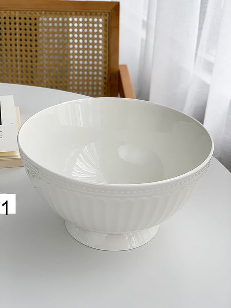 YASUKI Alaric Exquisite Beads Ceramic Soup Bowl from YASUKI