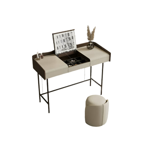 GEPH Ava Minimalistic Cream Dressing Table from GEPH