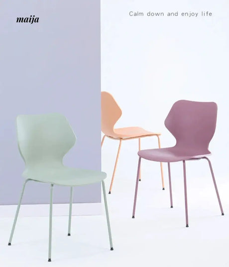 (Set of 2) Emma Pastel Colour Dining Chair from maija