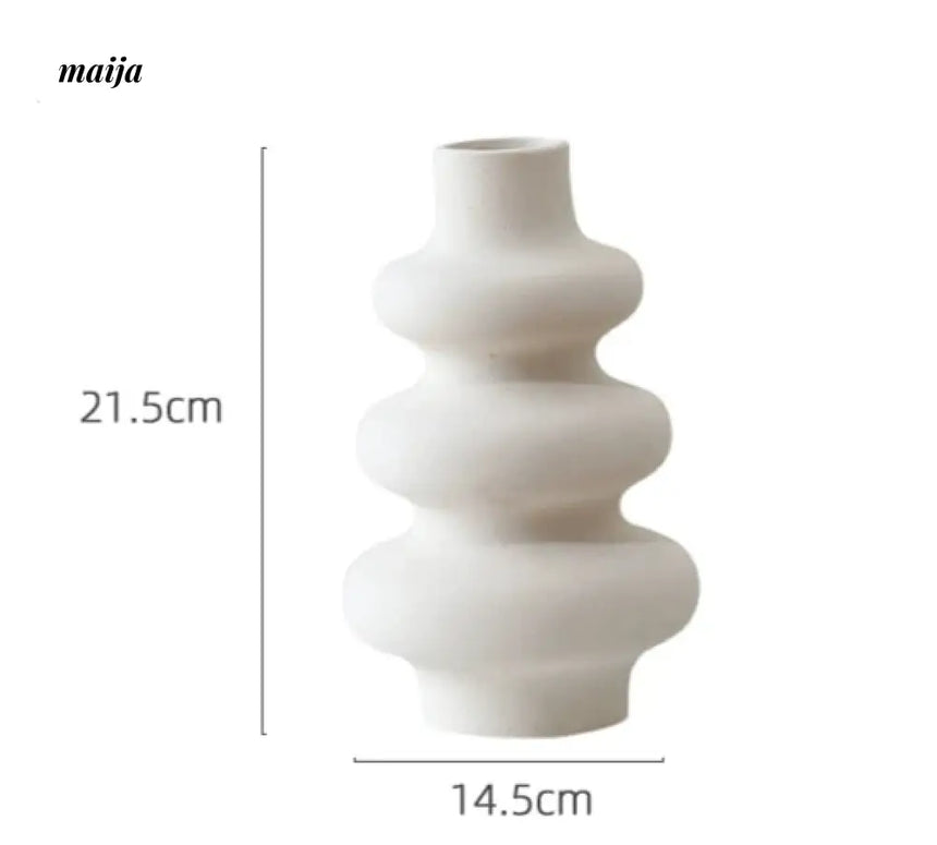 Circle Ceramic Vase
