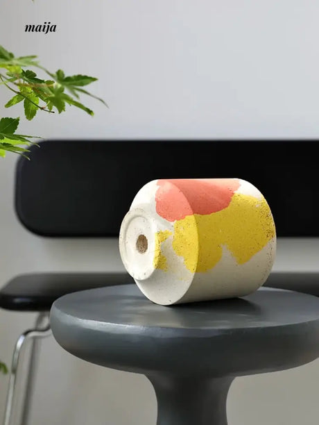 KERRY Handmade Abstract Colour Splash Flower Pot from maija
