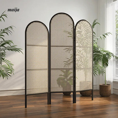 HARUNO Julie Rattan Partition Wall from HARUNO