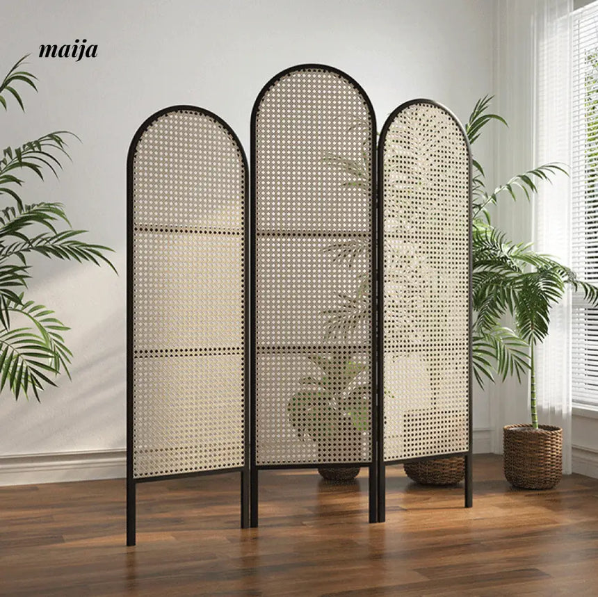 HARUNO Julie Rattan Partition Wall from HARUNO