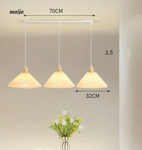 GVG Pleated Lampshade Pendant Lamp from GVG