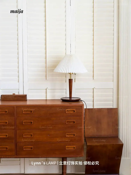 LYNN Retro Copper Japanese Table Lamp from Lynn's Lamp