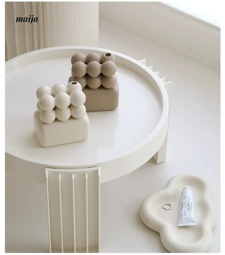 WENSHUO Mini Ball Ceramic Desktop Vase from maija