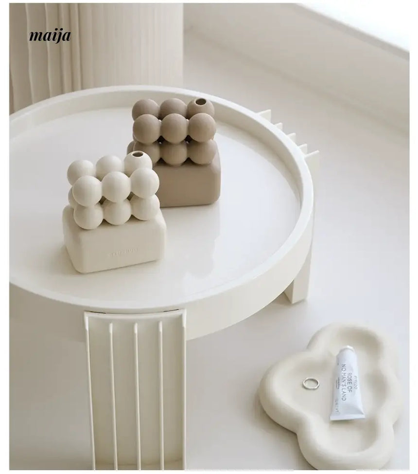 WENSHUO Mini Ball Ceramic Desktop Vase from maija