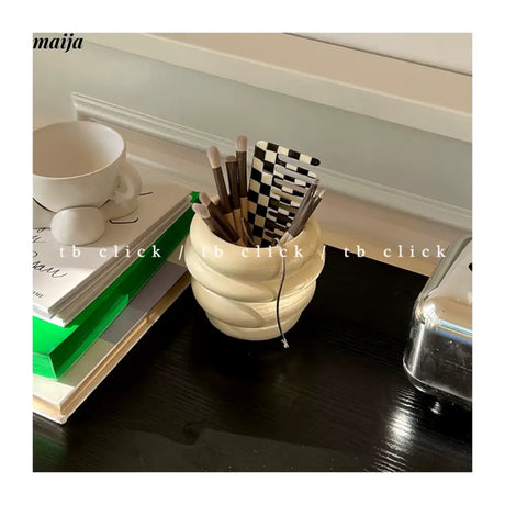 CLICK Ceramic Stationery & Chopstick Holder Jewelry Decor from CLICK
