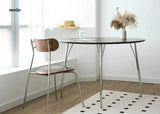 MOODSTORM Lilli Simple Iron Dining Table and Chair Set from MOODSTORM