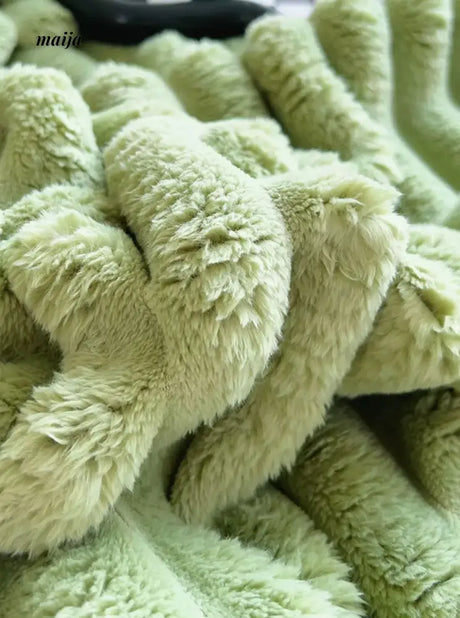 Rabbit Plush Blanket from maija