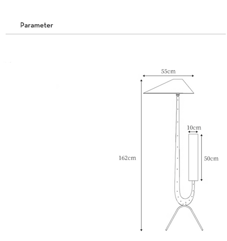 ALISA Hiroshi Japanese Floor Lamp from ALISA