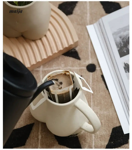 WENSHUO Fun Ceramic Water Cup Vase from WENSHUO