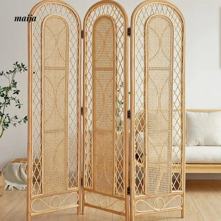 SUZYHOME Yuki Rattan Partition Wall from SUZYHOME
