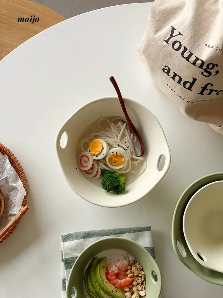Chopstick Hole Noodle Bowl from maija