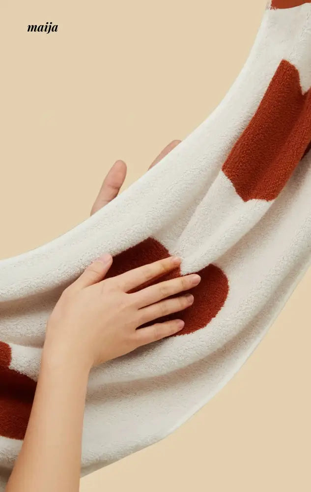 Love Heart Face Towel from Nuanyou