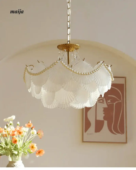 NANCY Retro Ceiling Lamp with Crystal French American Style from NANCY