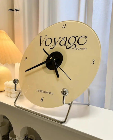 LIVETAI Creamy Glossy VOYAGE Clock from maija