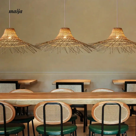 ZHONGSHAN Japanese Zen Bamboo Lamp for Restaurants from ZHONGSHAN