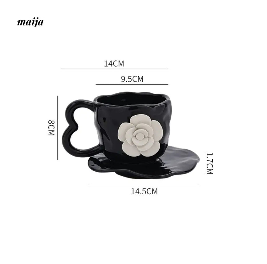 Flower Coffee Cup from Luguchuan