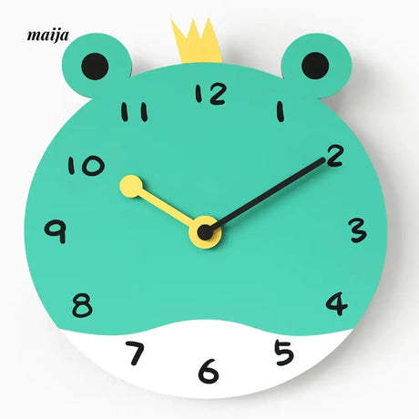 MANDELA Cartoon Animal Wall Clock from maija