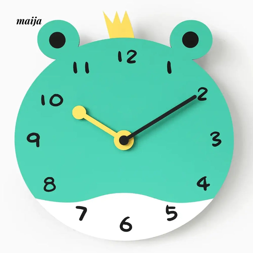 MANDELA Cartoon Animal Wall Clock from maija