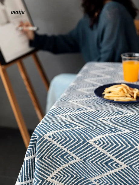 Chevron Vintage Tablecloth from maija