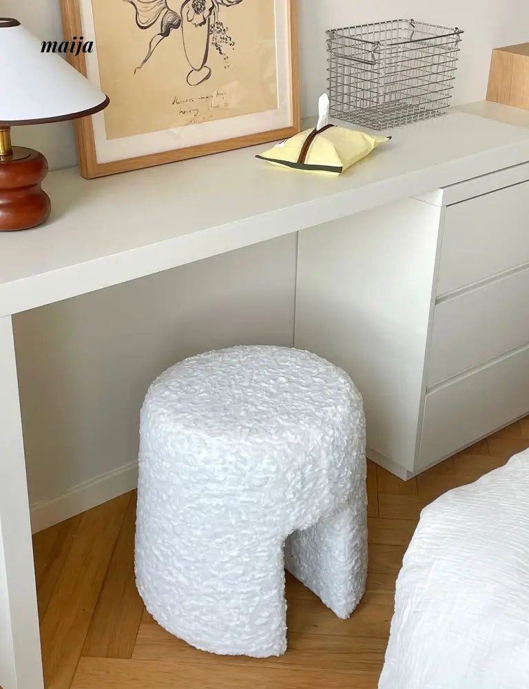 Sherpa Dressing Stool from maija