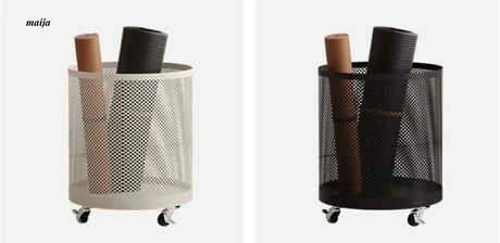 Bucket Yoga Mat Storage Trolley from Kaiyashi