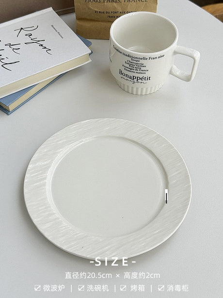 YASUKI Eleanor Elegant Nordic Stoneware Soup Bowl from YASUKI